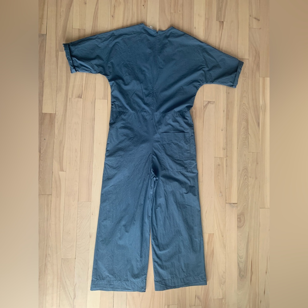 Elegant Blue Jumpsuit - Picture 4 of 10